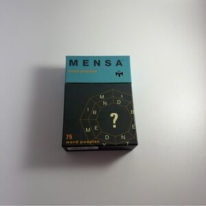 Mensa 75 Logic Puzzles Boxed Set- BrainTeasers